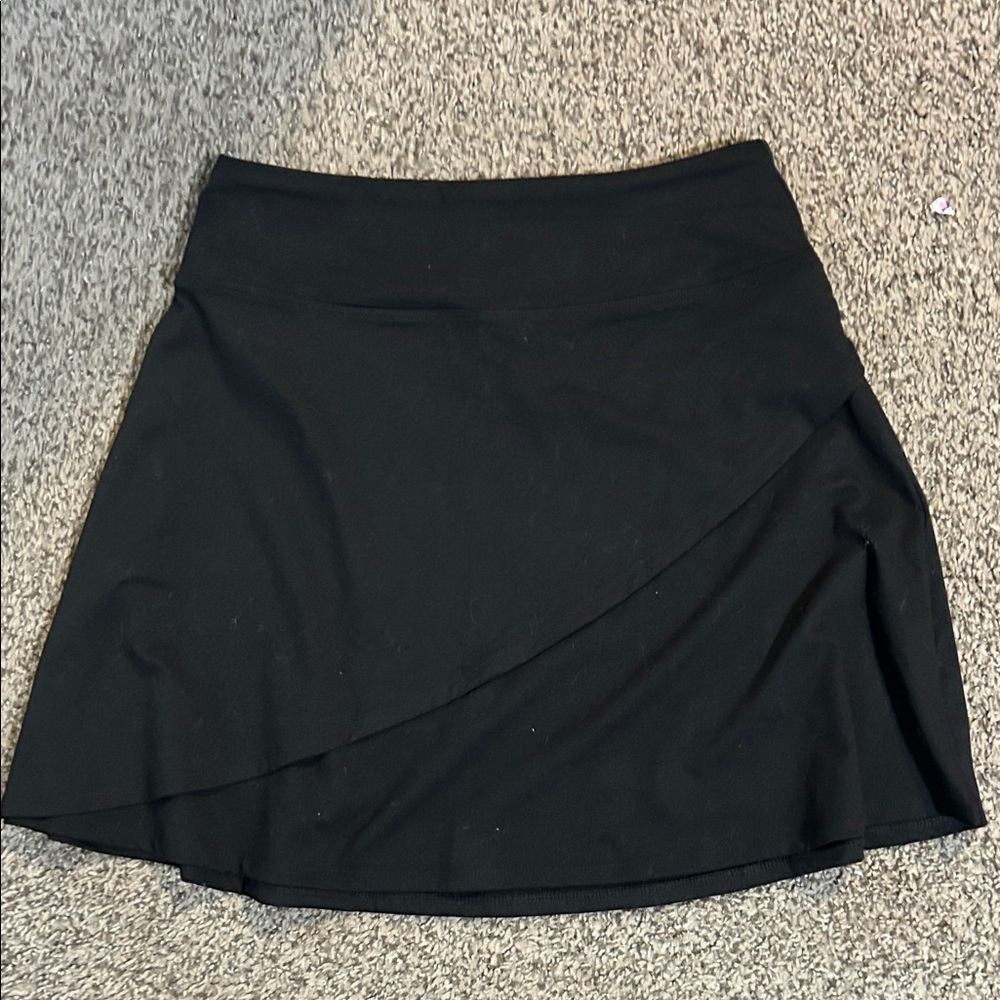 Eddie Bauer Black Asymmetrical Skirt